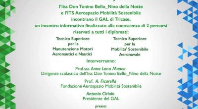 Incontro informativo finalizzato alla conoscenza di due percorsi di formazion...