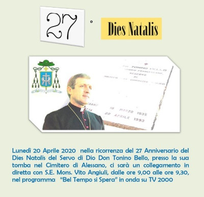 27 Anniversario del Dies Natalis di Don Tonino Bello