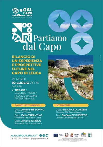 Bilancio di un’esperienza e prospettive future nel Capo di Leuca&...
