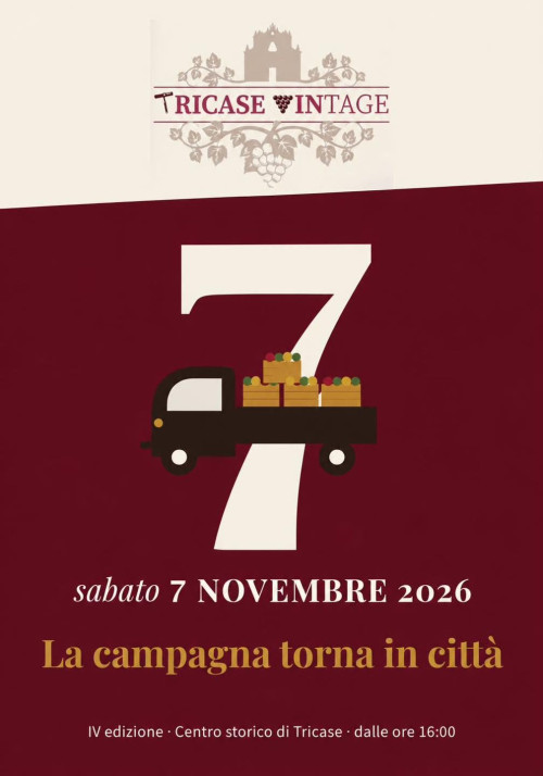 Il GAL Capo di Leuca partecipa a Tricase Vintage - Sabato 7 Novembre 2026