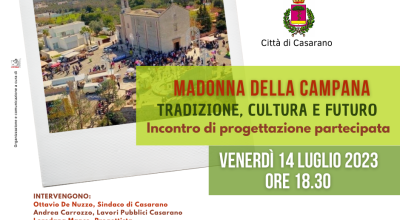 MADONNA DELLA CAMPANA:TRADIZIONE, CULTURA E FUTURO - INCONTRO DI PROGETTAZION...