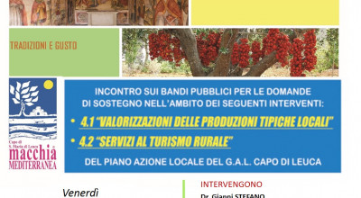 Locandina dell'incontro informativo a Casarano il 28 febbraio p.v.