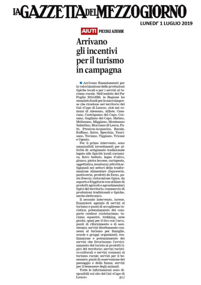 Incentivi per le piccole aziende