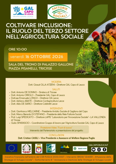 Coltivare inclusione: il ruolo del Terzo Settore nell&rsquo;Agricoltura Sociale