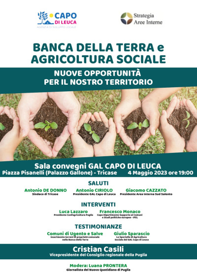 Banca della Terra e Agricoltura sociale: Incontro su Nuove opportunit&a...