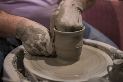 lavorazione della ceramica