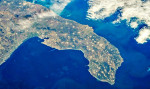 Salento vista satellite